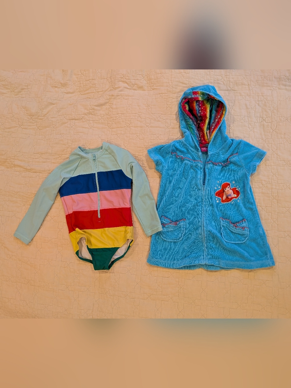 Toddler Swimsuit and Coverup Bundle